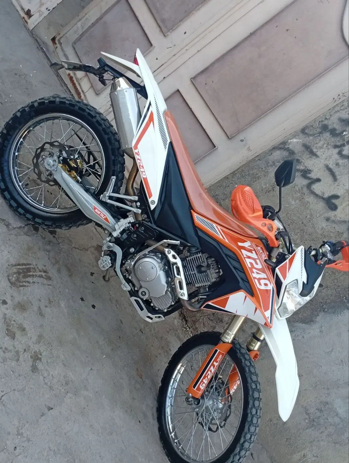 موتورسیکلت تریل ۲۵۰|موتورسیکلت|میانه, |دیوار