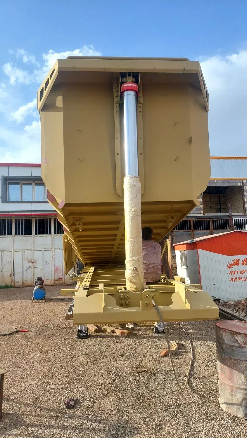 تریلی کمپرسی کفی لبه دارتیغه کانتین۳محورنقدواقساط|قطعات یدکی و لوازم جانبی|همدان, |دیوار