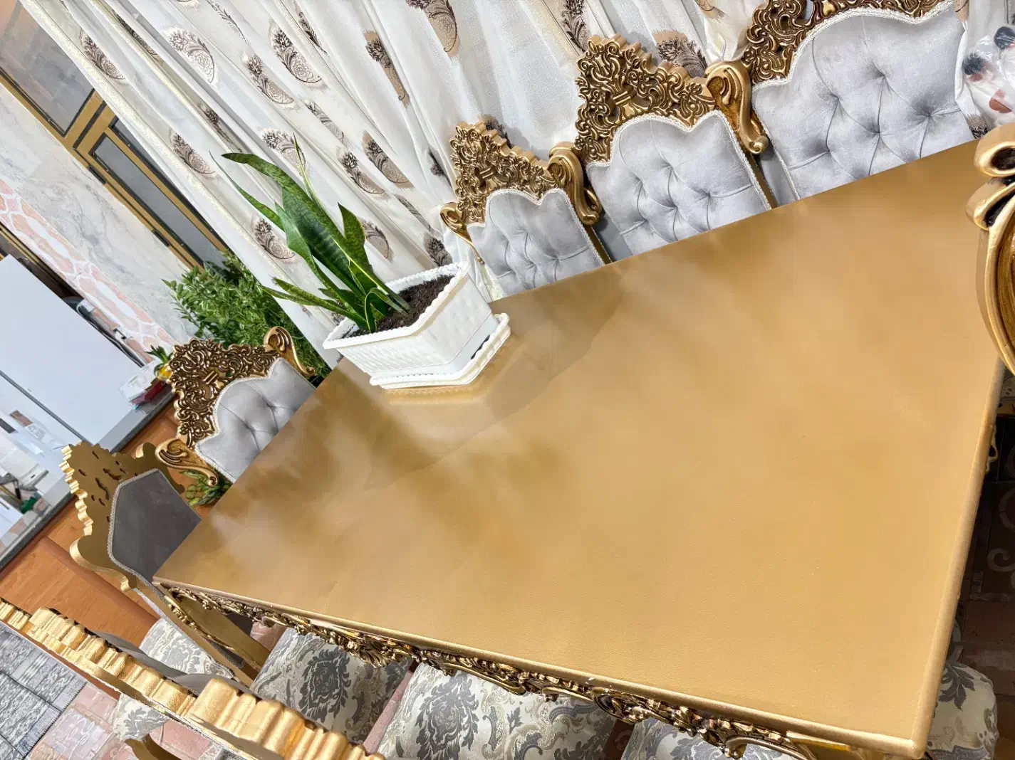 میز ناهارخوری ۶ نفره نو و تمیز|میز و صندلی غذاخوری|شهرکرد, |دیوار