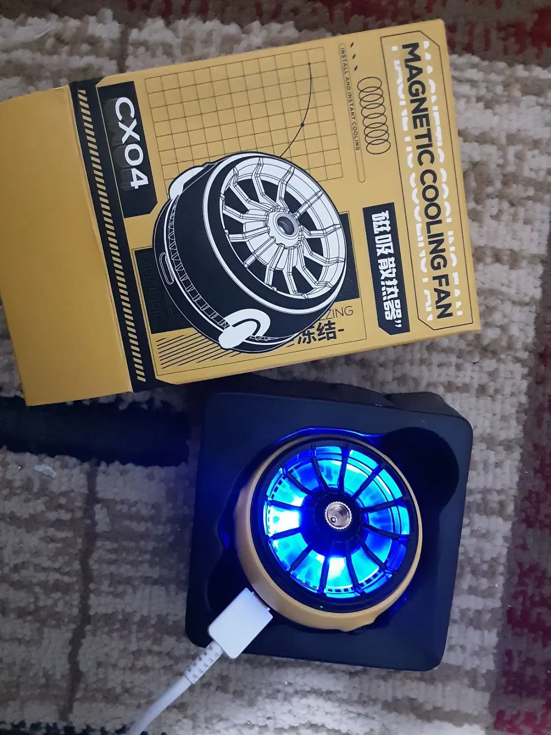 فن رادیاتوری گیمینگ موبایل|لوازم جانبی موبایل و تبلت|بم, |دیوار