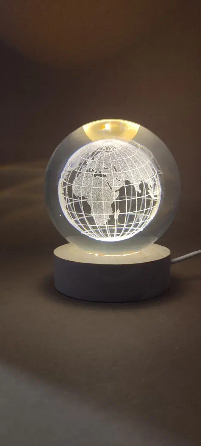 گوی کریستالی سایز هشت (عمده)|چراغ خواب و آباژور|بندر گناوه, |دیوار