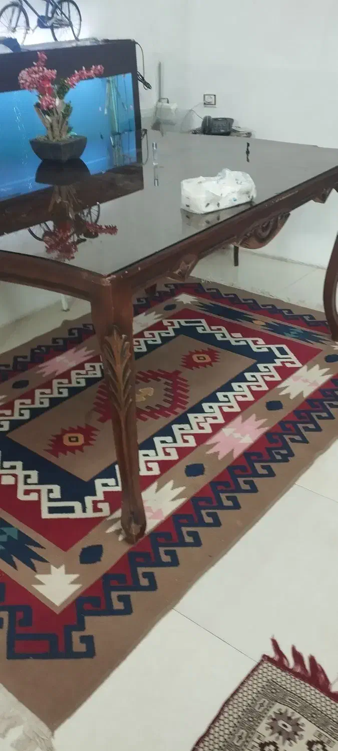 میز کنفرانس یاخیاطی یاغذاخوری|میز و صندلی غذاخوری|نیشابور, هفده شهریور|دیوار