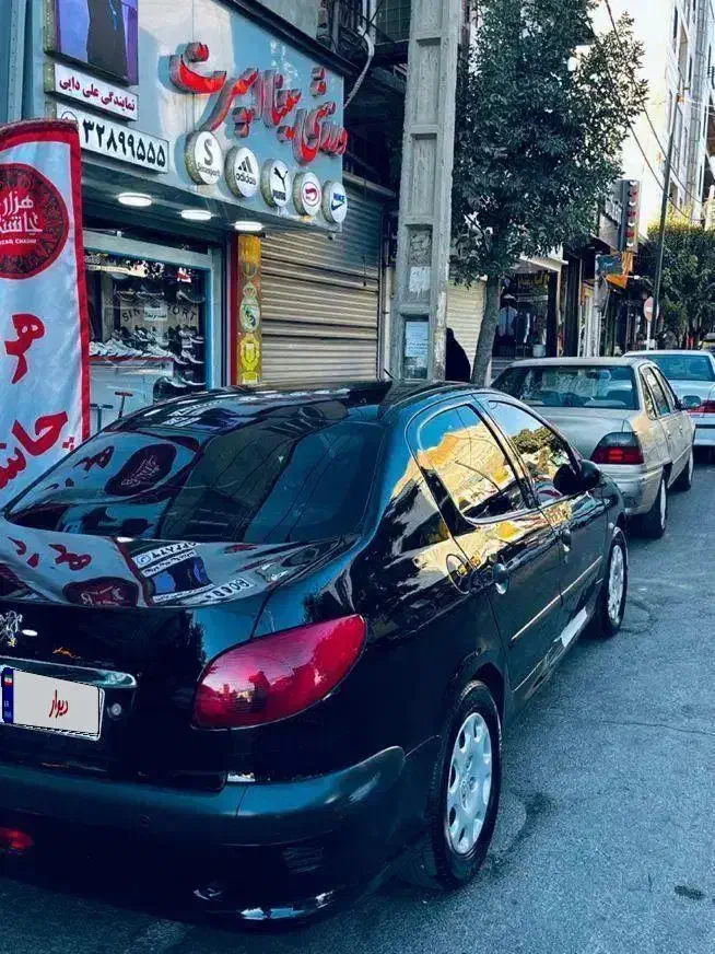 206SD V8 مدل ۹۴|خودرو سواری و وانت|تهران, جنت‌آباد شمالی|دیوار