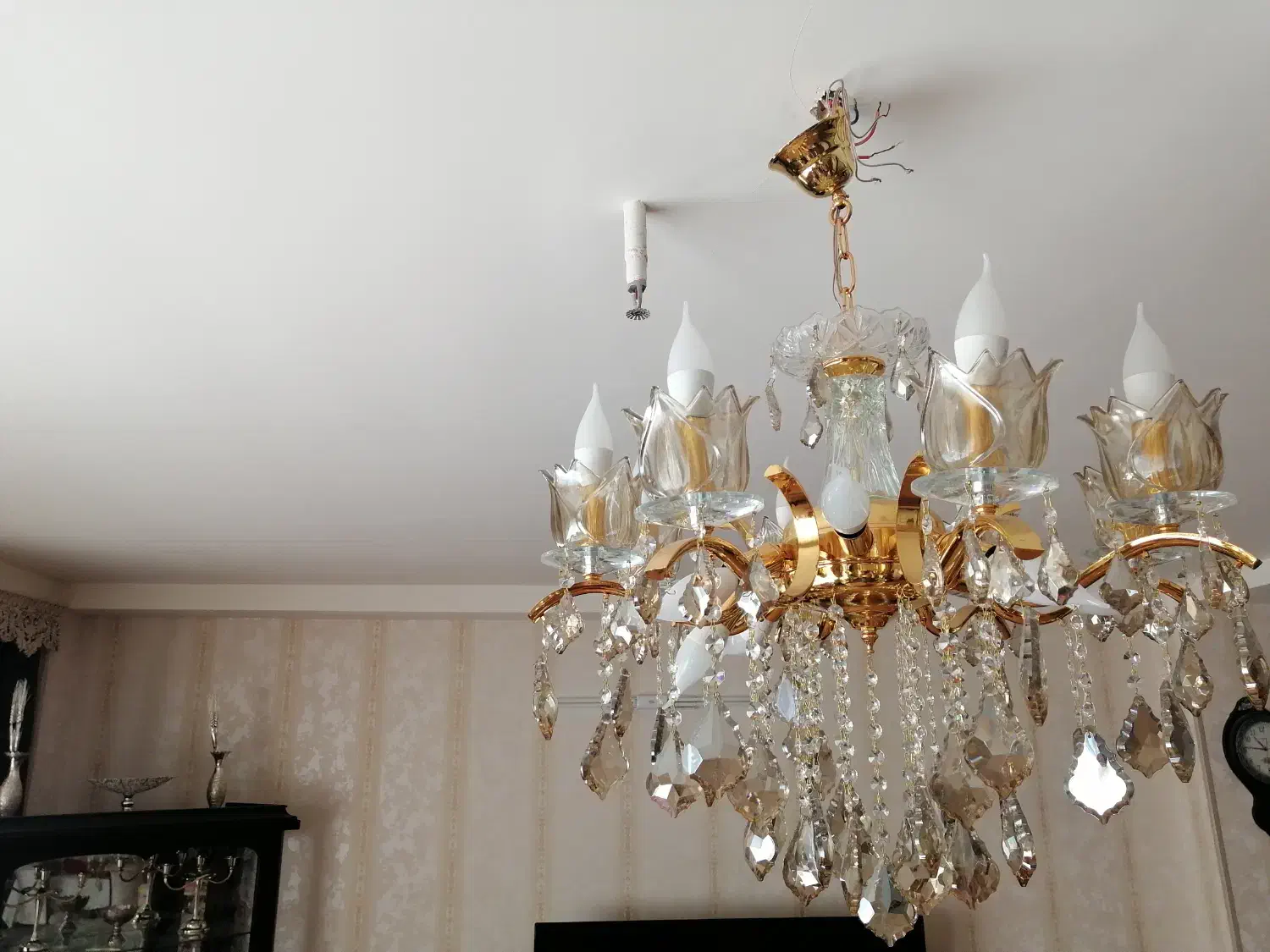 لوستر|لوستر و چراغ آویز|اردبیل, |دیوار