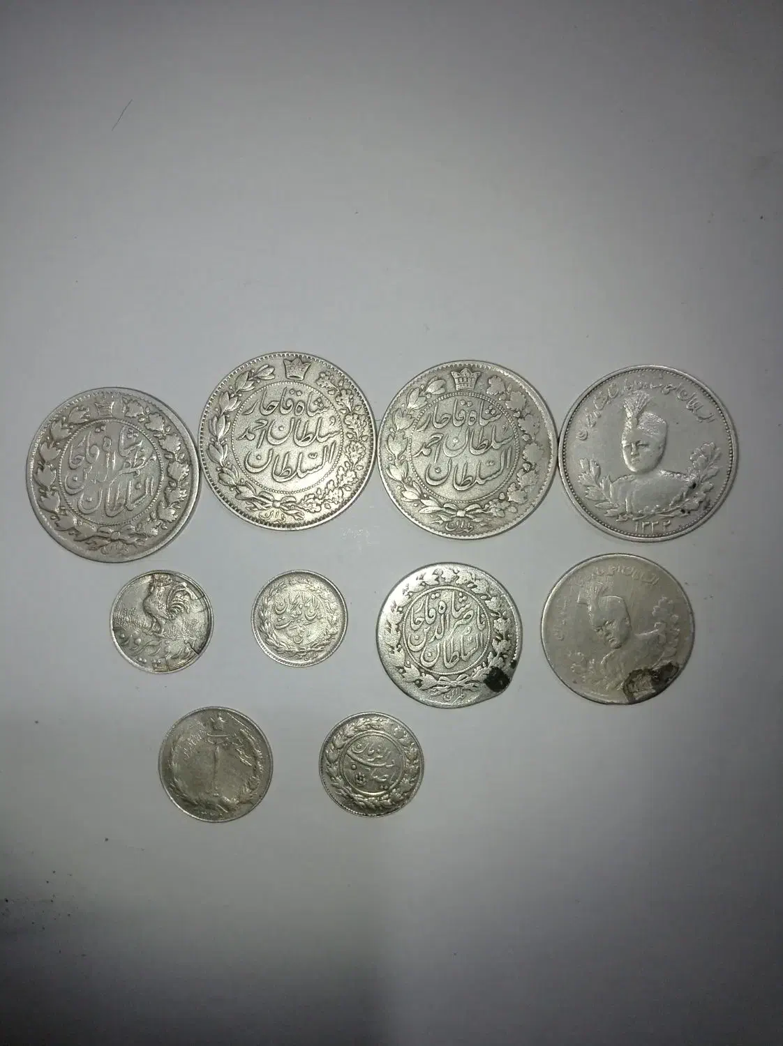 سکه قاجاری|کلکسیون سکه، تمبر، اسکناس|مشهد, شهید جنگی|دیوار