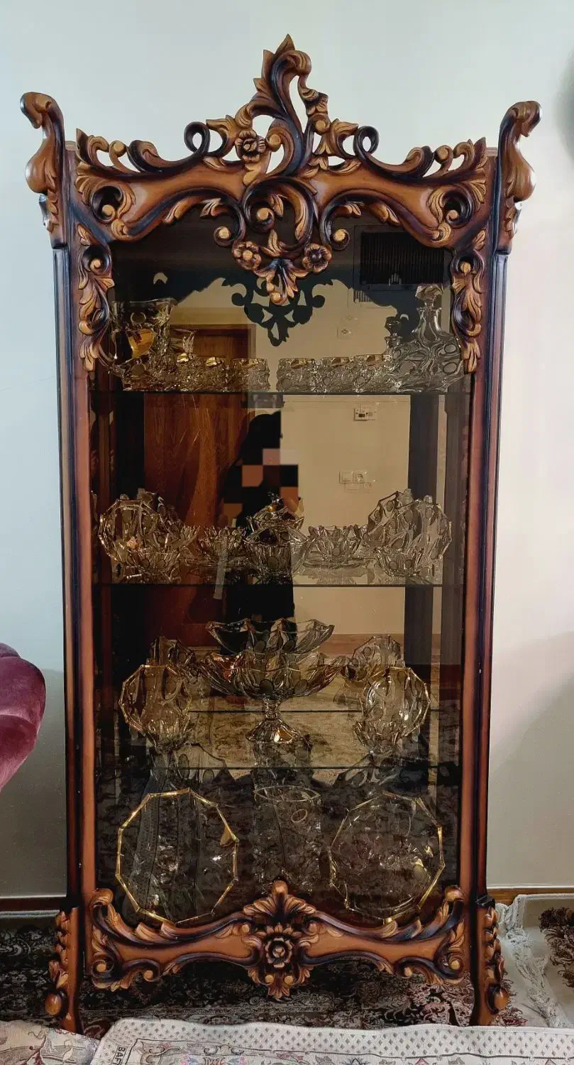 ۲ عدد ویترین ۲ در ۱ متر|بوفه، ویترین، کنسول|اصفهان, محله سفلی|دیوار