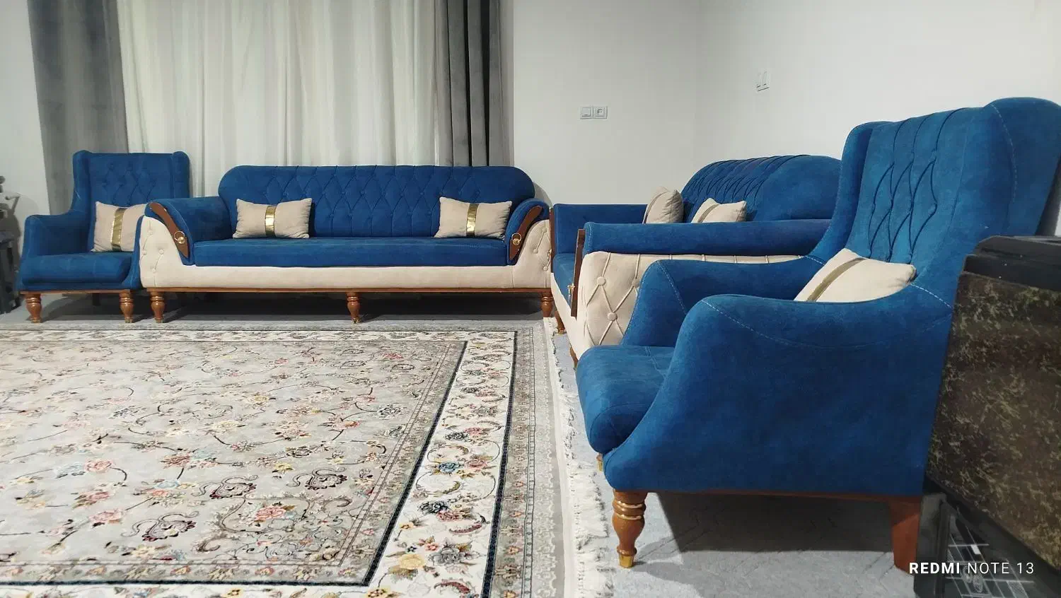 مبل هفت نفره|مبلمان خانگی و میز عسلی|ایجرود, |دیوار