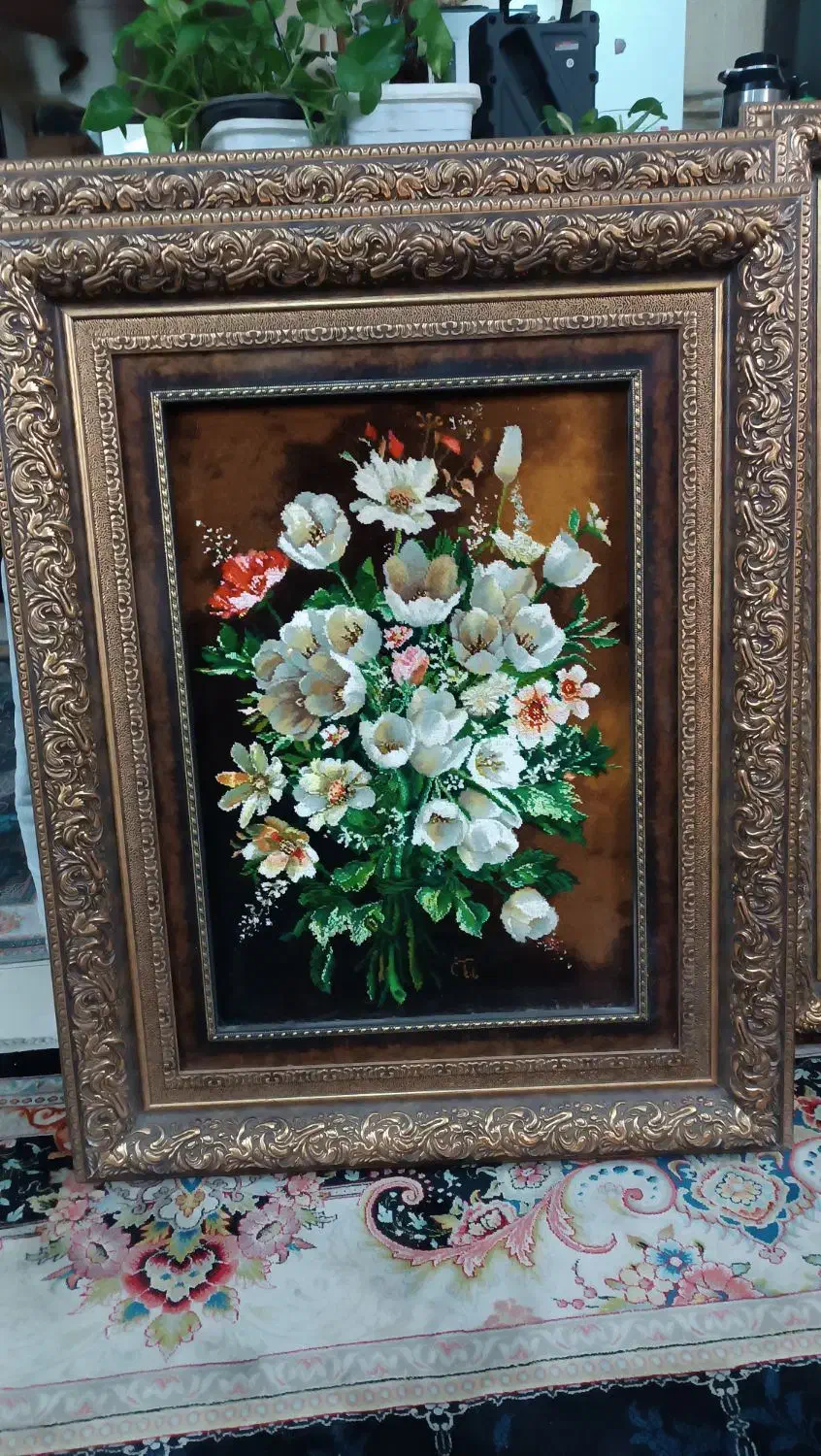 تابلوفرش دستبافت|تابلو فرش|اصفهان, کساره|دیوار