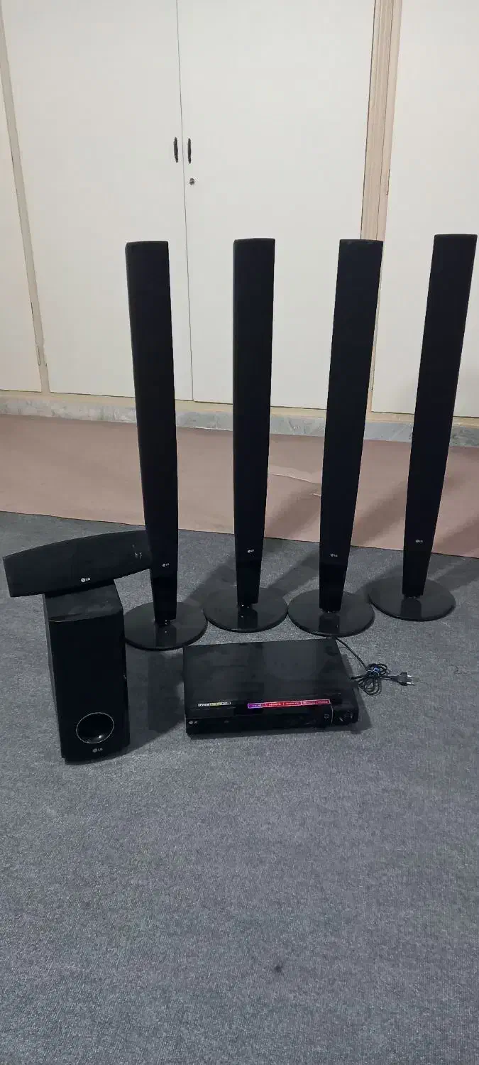 سینما خانگی ال جی به همراه دی وی دی|سیستم صوتی خانگی|اراک, |دیوار