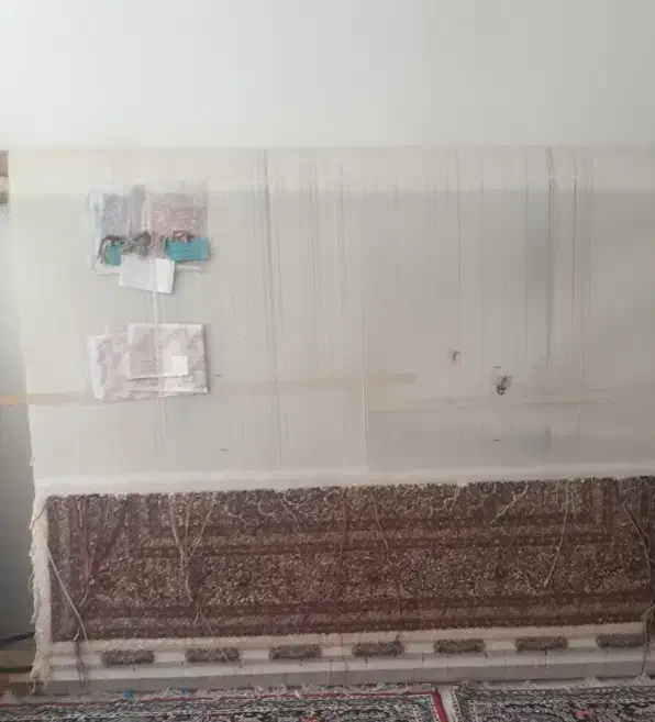 فرش دستباف نیمه کاره 2×3|فرش|خوی, |دیوار