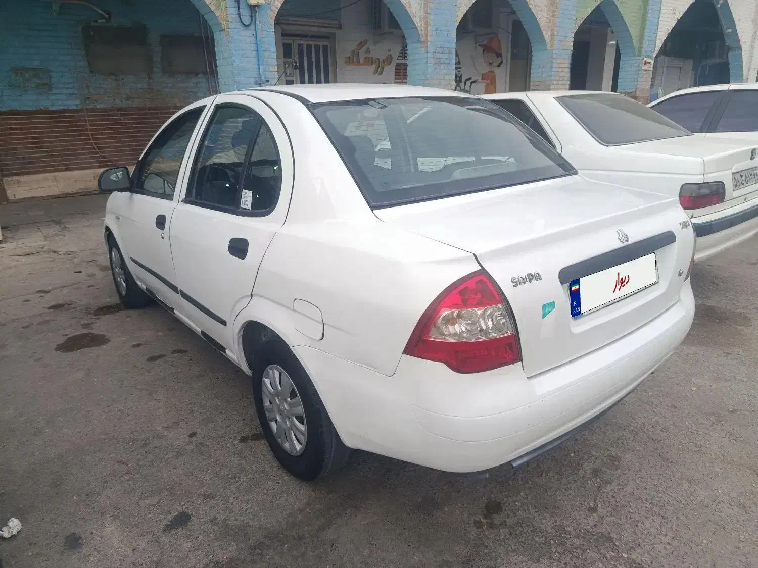 تیبا یک ۹۷ یه درب رنگ|خودرو سواری و وانت|امیدیه, |دیوار