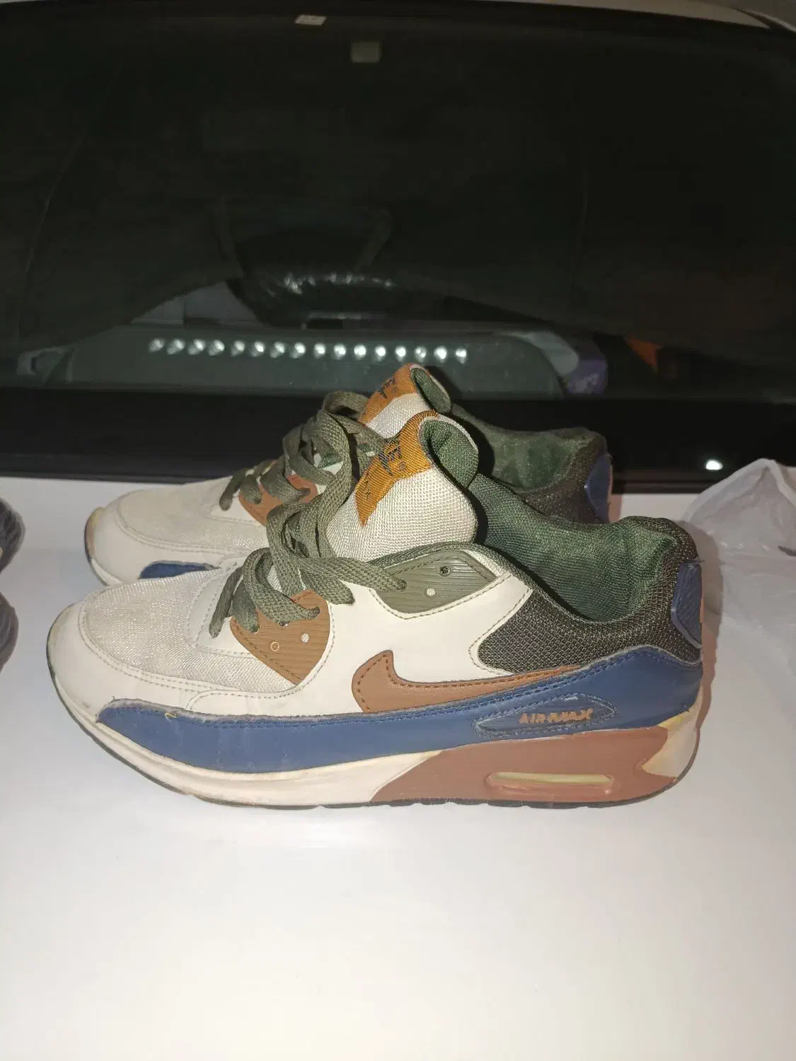 کتونی اورجینال نایک( معاوضه )|کیف، کفش، کمربند|گلستان (تهران), |دیوار