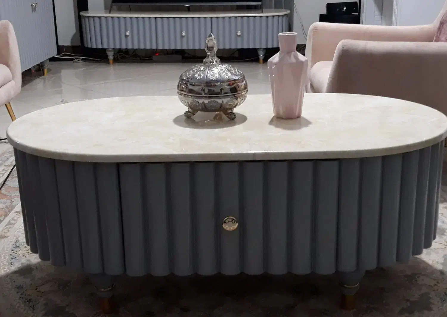 ست میز تی وی،میز وسط و کنسول وآینه|بوفه، ویترین، کنسول|شهریار, شهریار|دیوار