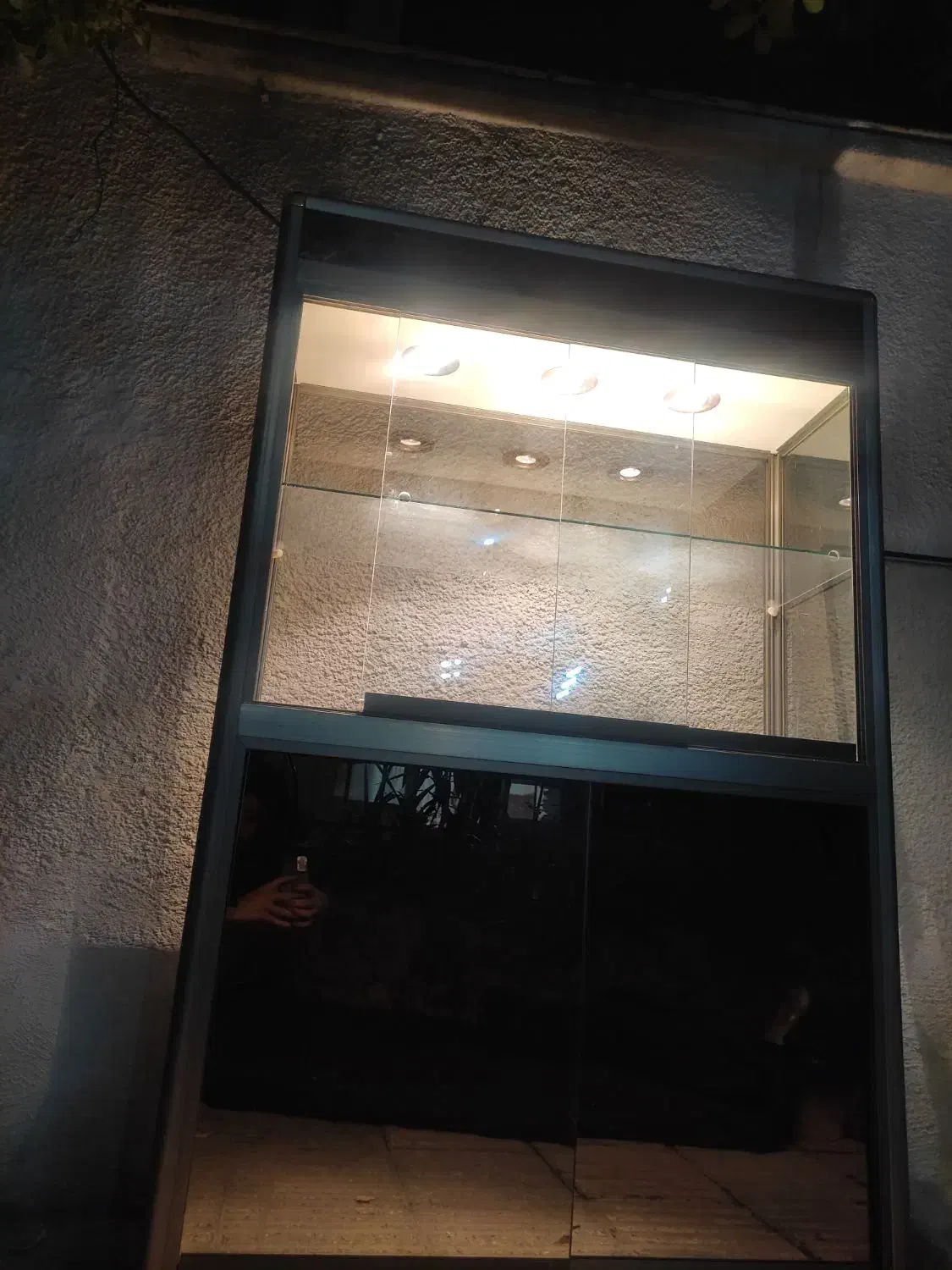 ویترین شیشه ای چراغ دار|بوفه، ویترین، کنسول|تهران, مجیدیه|دیوار