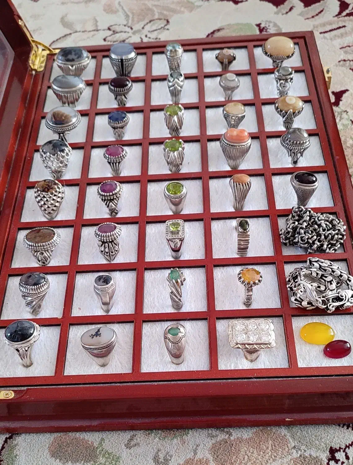 انگشتر نقره|جواهرات|خمینی‌شهر, |دیوار