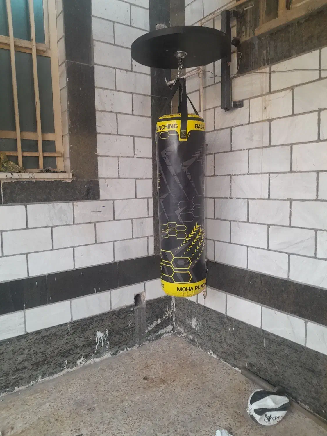 کیسه بوکس وزنه دمبل دوچرخه|تجهیزات ورزشی|اهواز, نبوت|دیوار