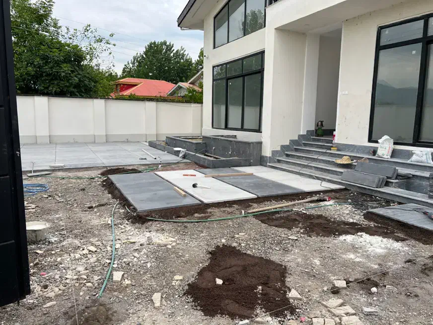 طراحی فضای سبز و محوطه سازی ویلا|خدمات پیشه و مهارت|ماسال, |دیوار