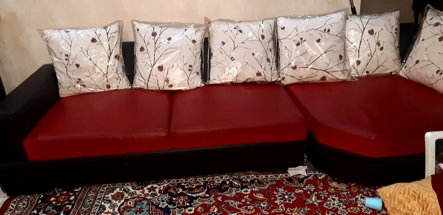 مبل ال و کپسول گاز ماشین|مبلمان خانگی و میز عسلی|بندرعباس, |دیوار