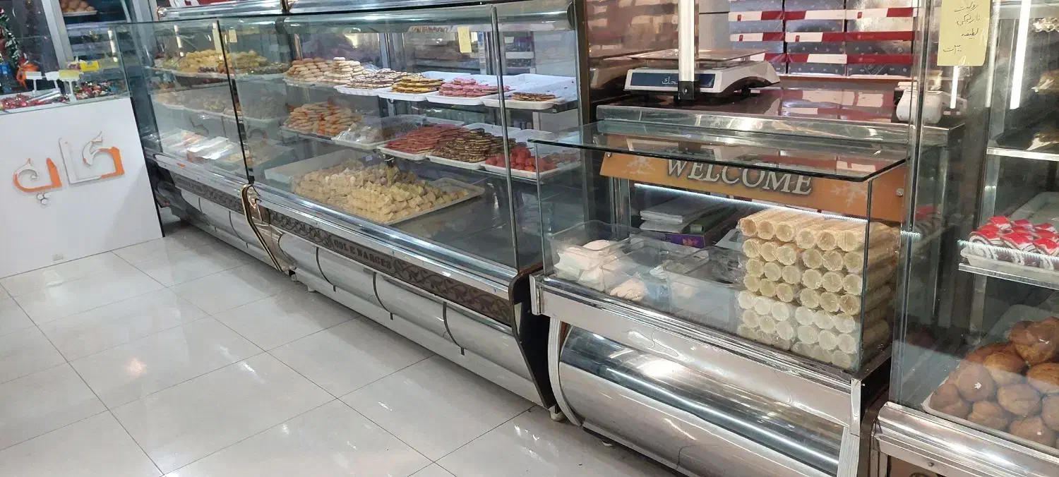 ویترین خشک قنادی  استیل|فروشگاه و مغازه|بوشهر, |دیوار