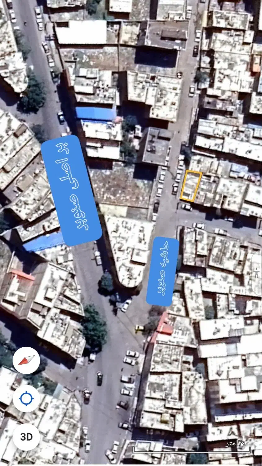 زمین ۵۰ متر کلنگی دو نبش حاشیه صنوبر|فروش زمین و ملک کلنگی|بومهن, |دیوار