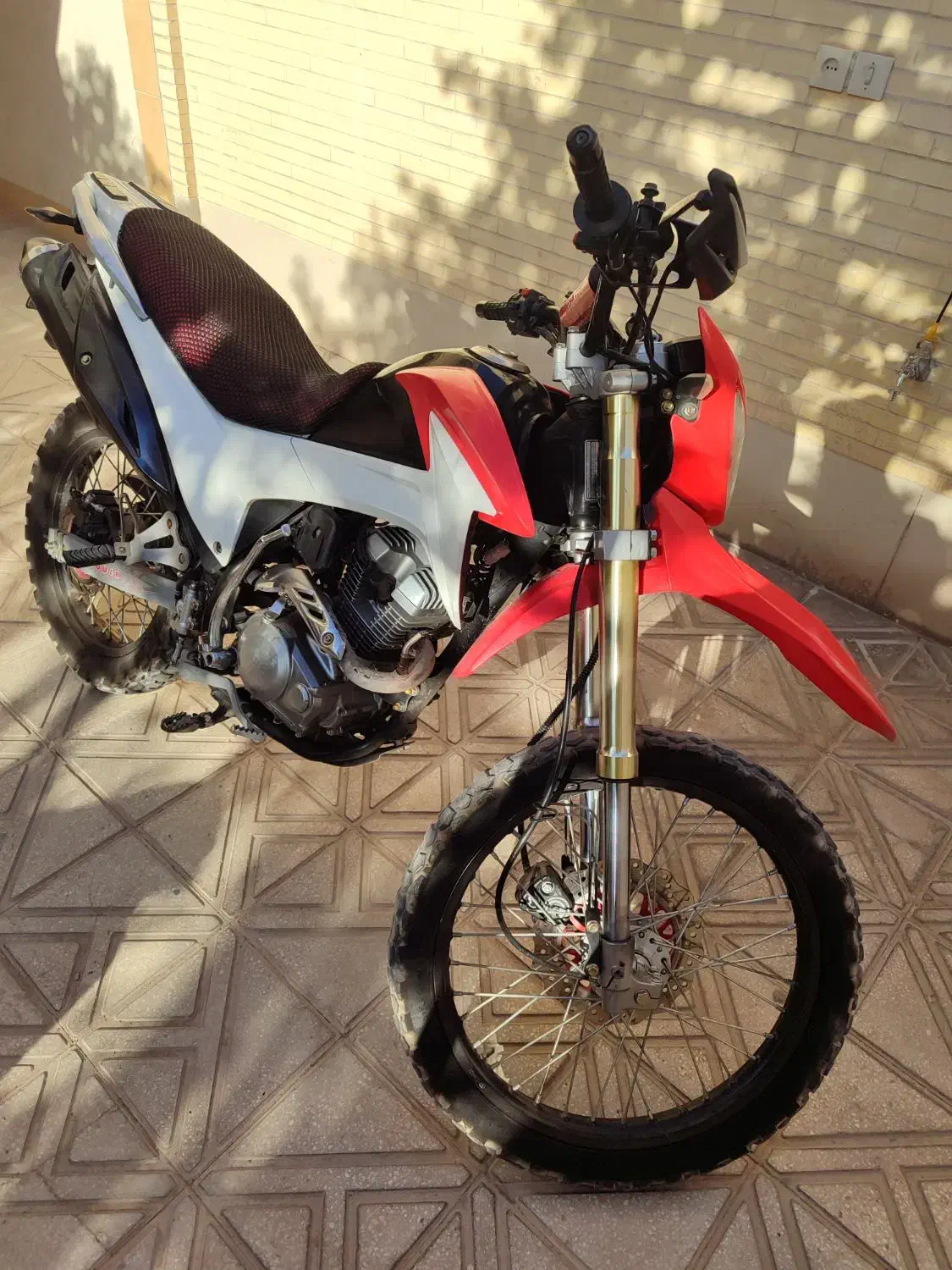 موتور تریل فلات ۲۰۰سالم|موتورسیکلت|یزد, |دیوار