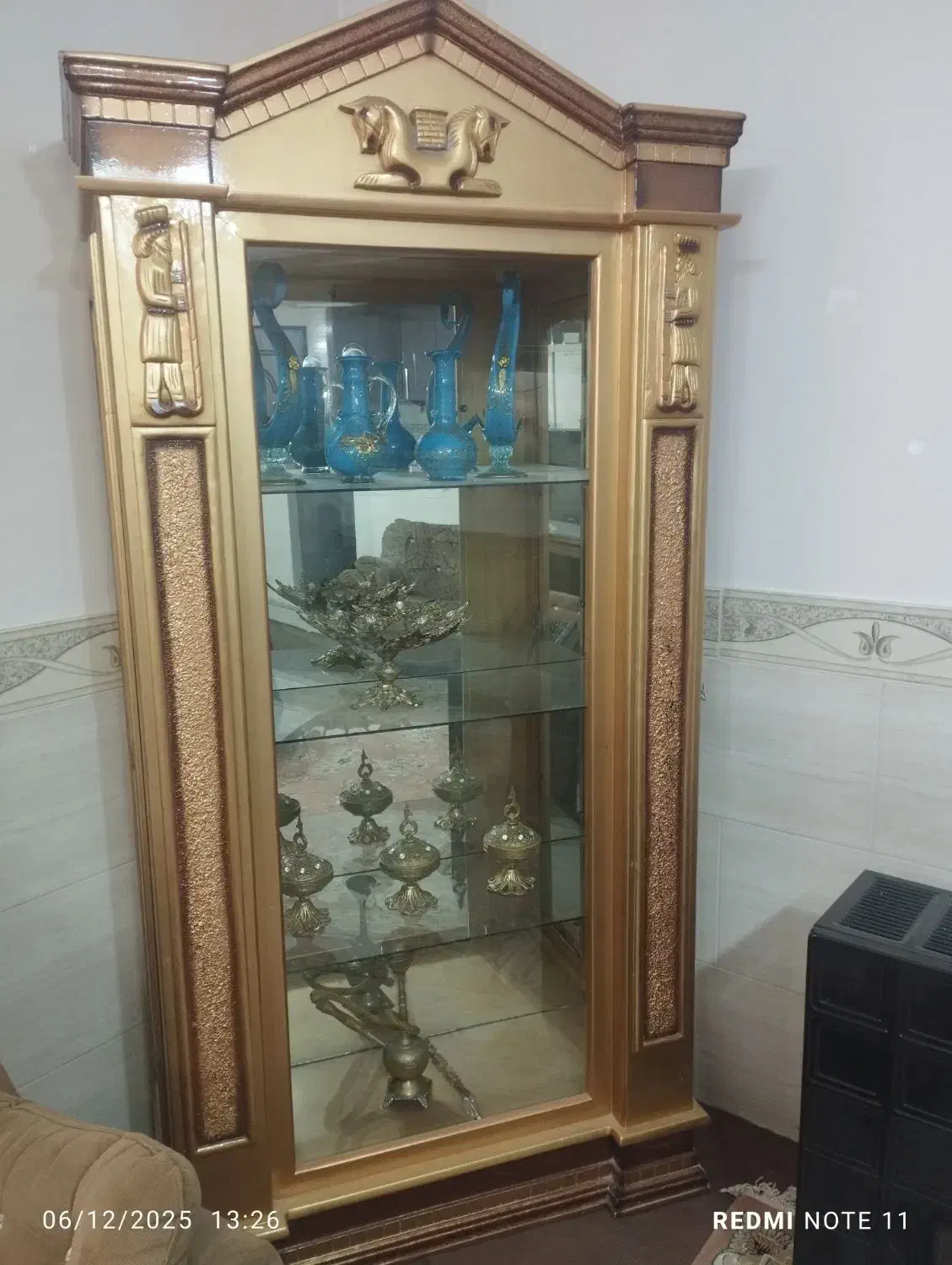 بوفه هخامنشی بزرگ وجادار|بوفه، ویترین، کنسول|ابهر, |دیوار