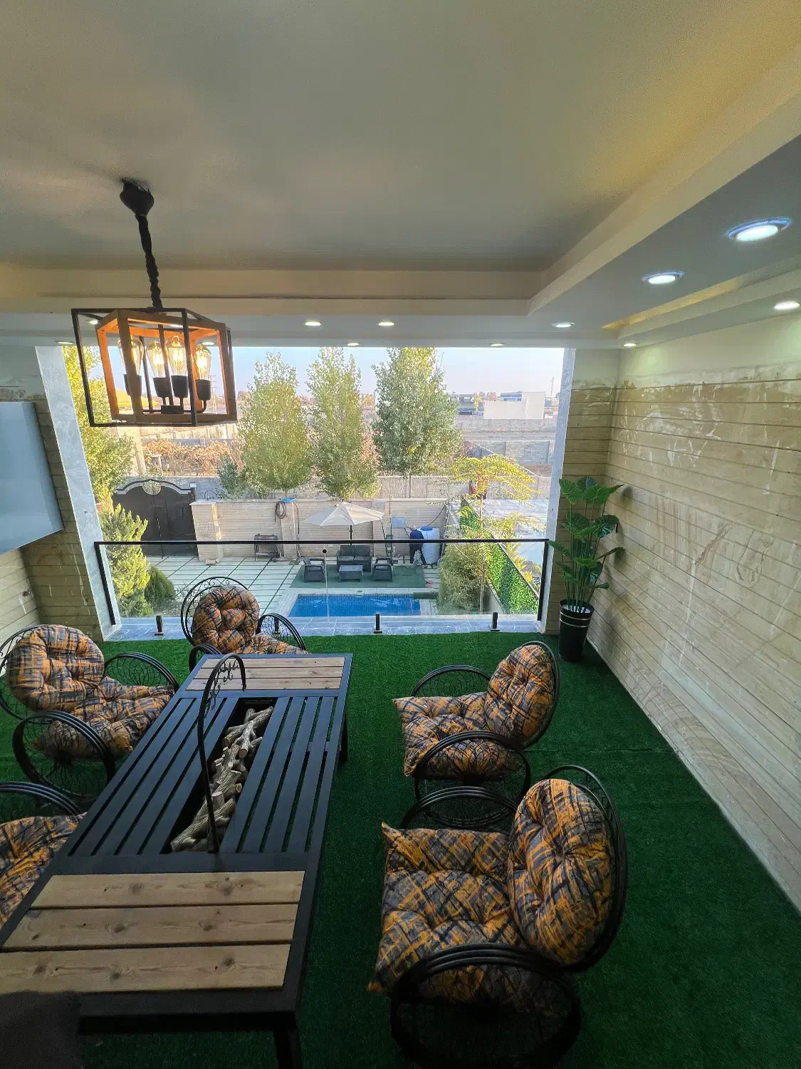 اجاره باغ ویلا دوبلکس استخر ابگرم لوکس وسالن بزرگ|اجارهٔ کوتاهمدت ویلا و باغ|تهران, دولتخواه جنوبی|دیوار