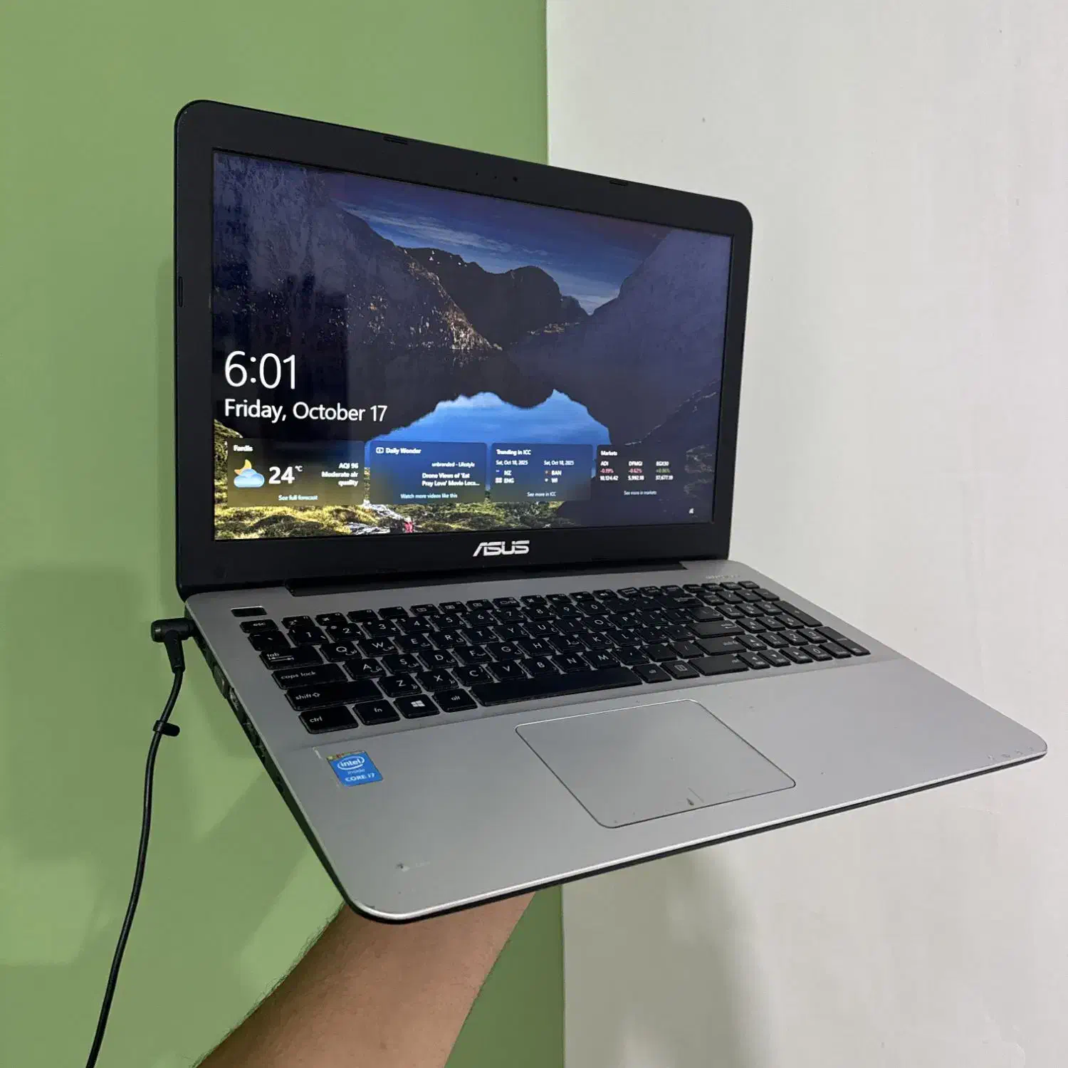 لپ تاپ Asus مناسب کارهای گرافیکی core i7 رم ۱۲|رایانه همراه|فردیس, شهرک ارم|دیوار