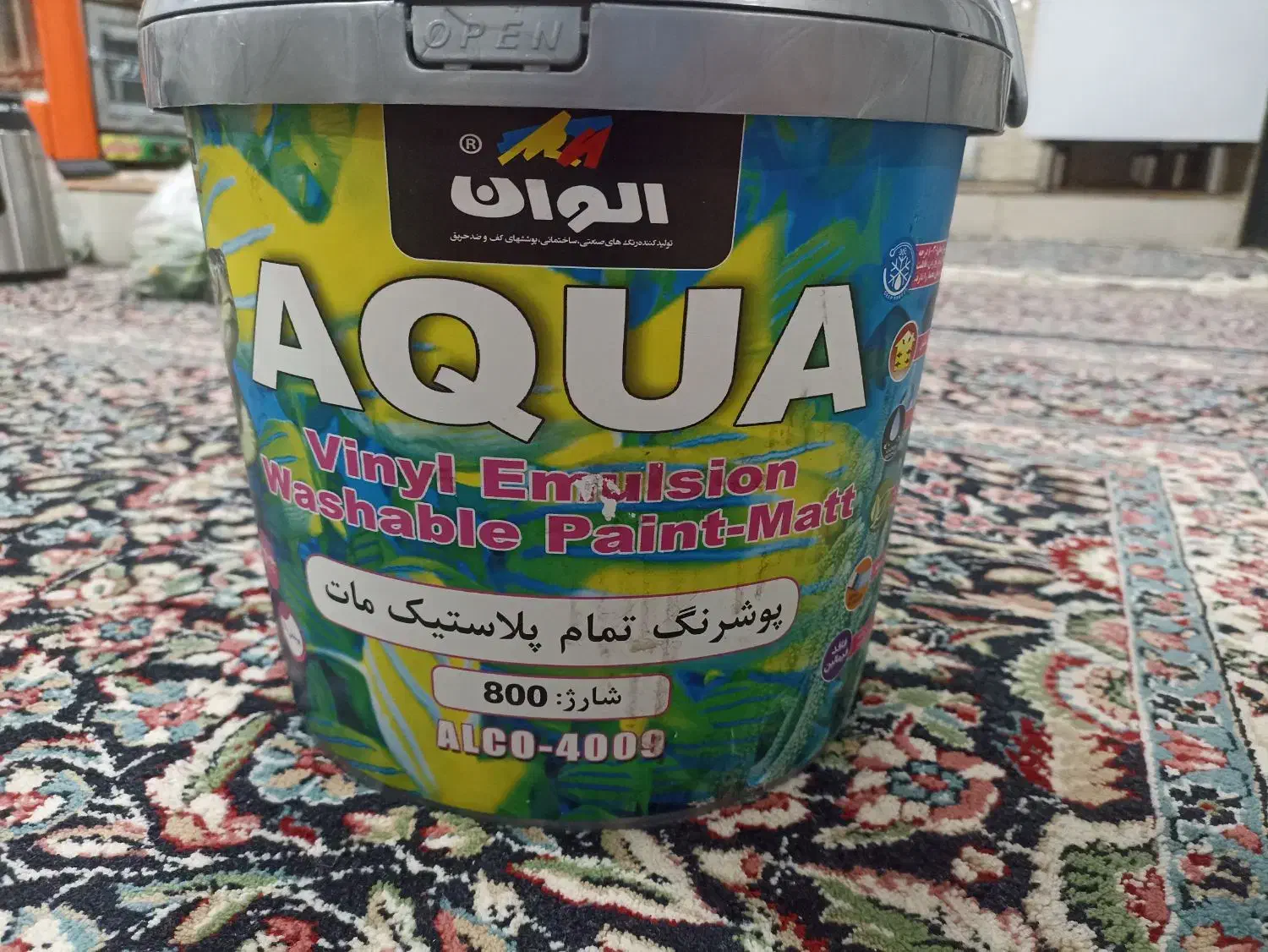 رنگ تمام پلاستیک|ابزارآلات|عنبرآباد, |دیوار