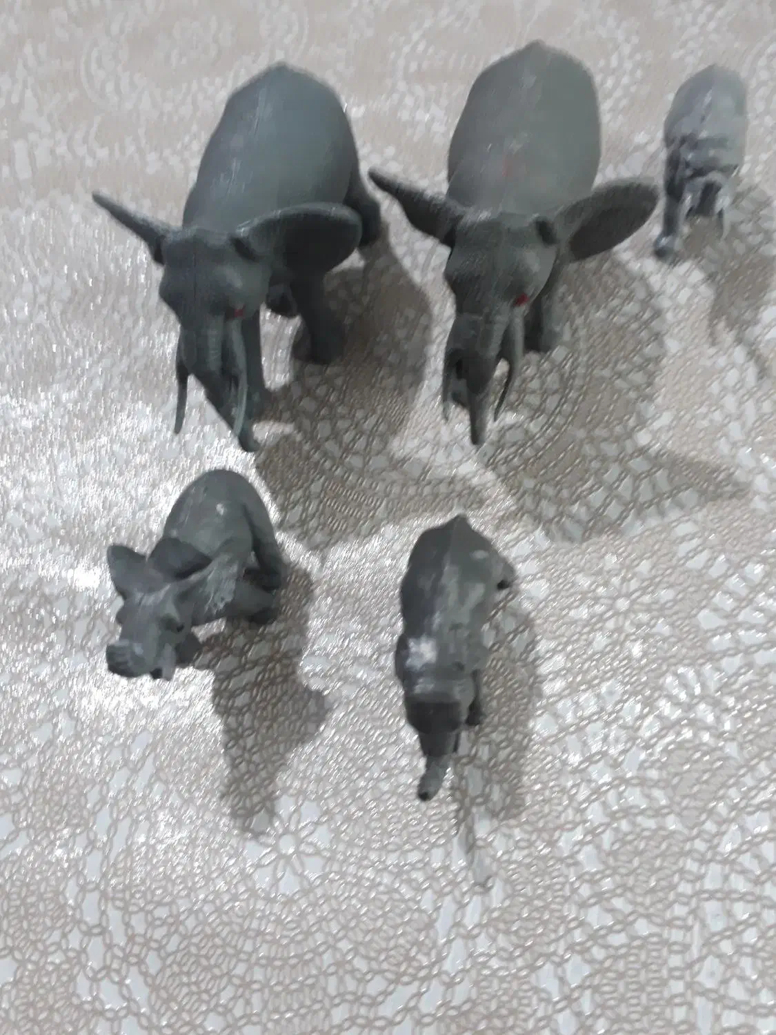 تعدادی باغ وحشی از حیوانات اهلی و وحشی|اسباببازی بچه|ملایر, |دیوار