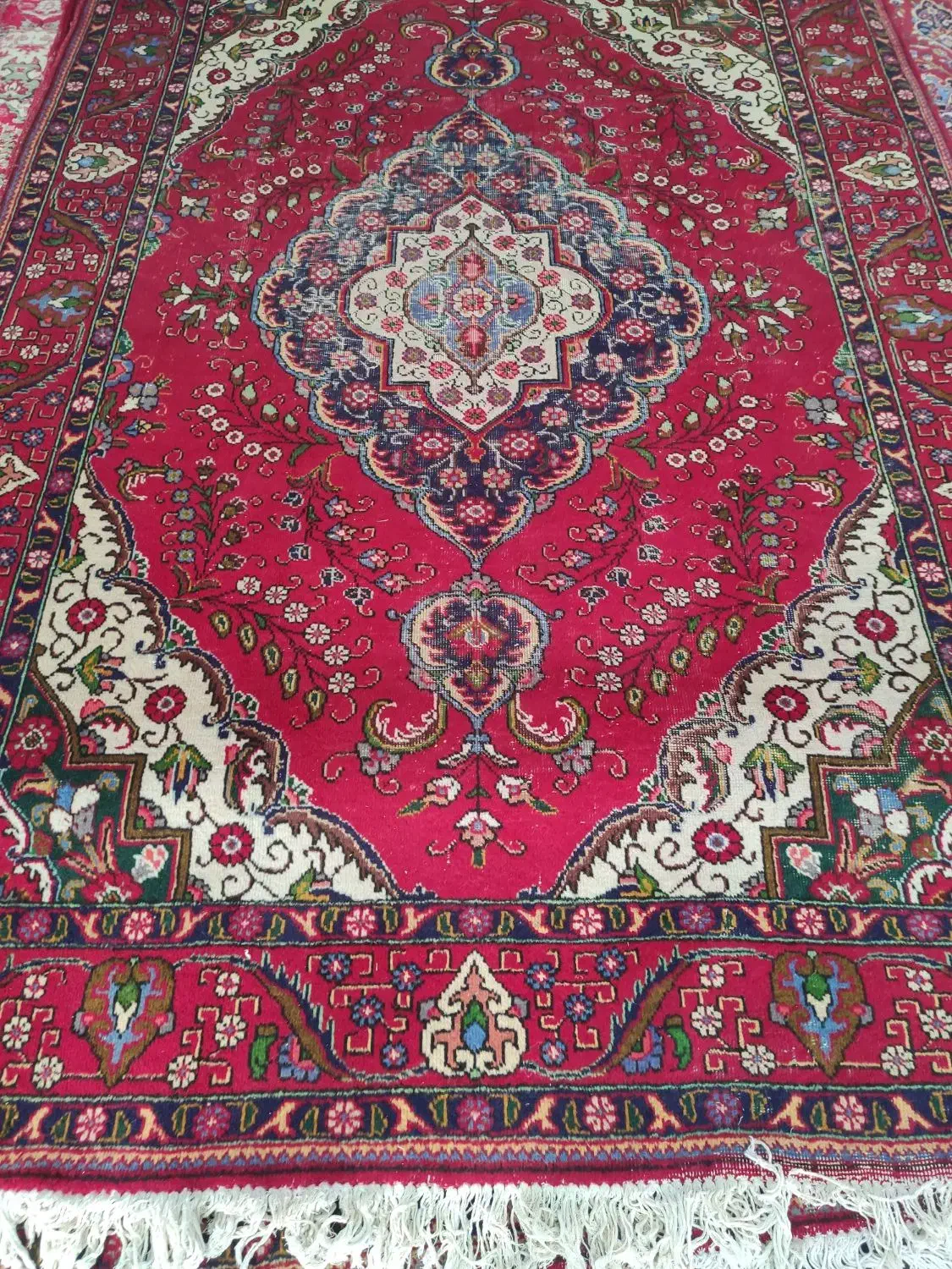 یک جفت فرش دستبافت  طرح خوشگل|فرش|مرند, |دیوار