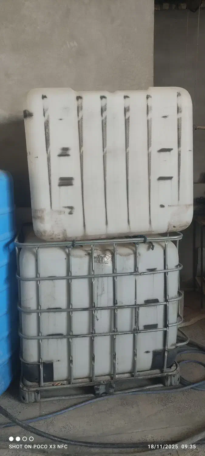 تانک آب 100 لیتری. برای باغ|ظروف نگهدارنده، پلاستیکی، یک‌بارمصرف|ابریشم, |دیوار