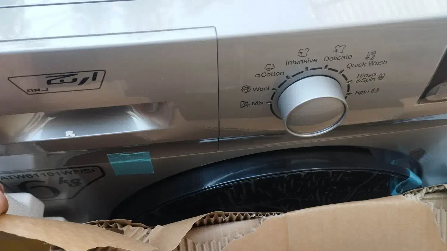 فروش لباسشویی ارج ۶کیلو آکبند|ماشین لباسشویی و خشککن لباس|مریوان, |دیوار