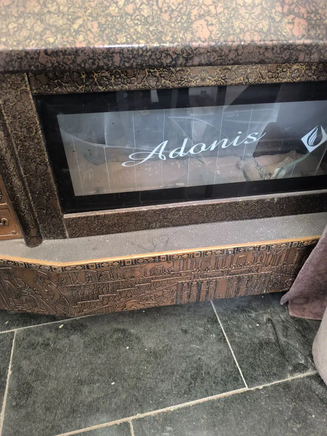 بخاری بزرگ ادنیس|بخاری، هیتر، شومینه|شیراز, پودنک|دیوار