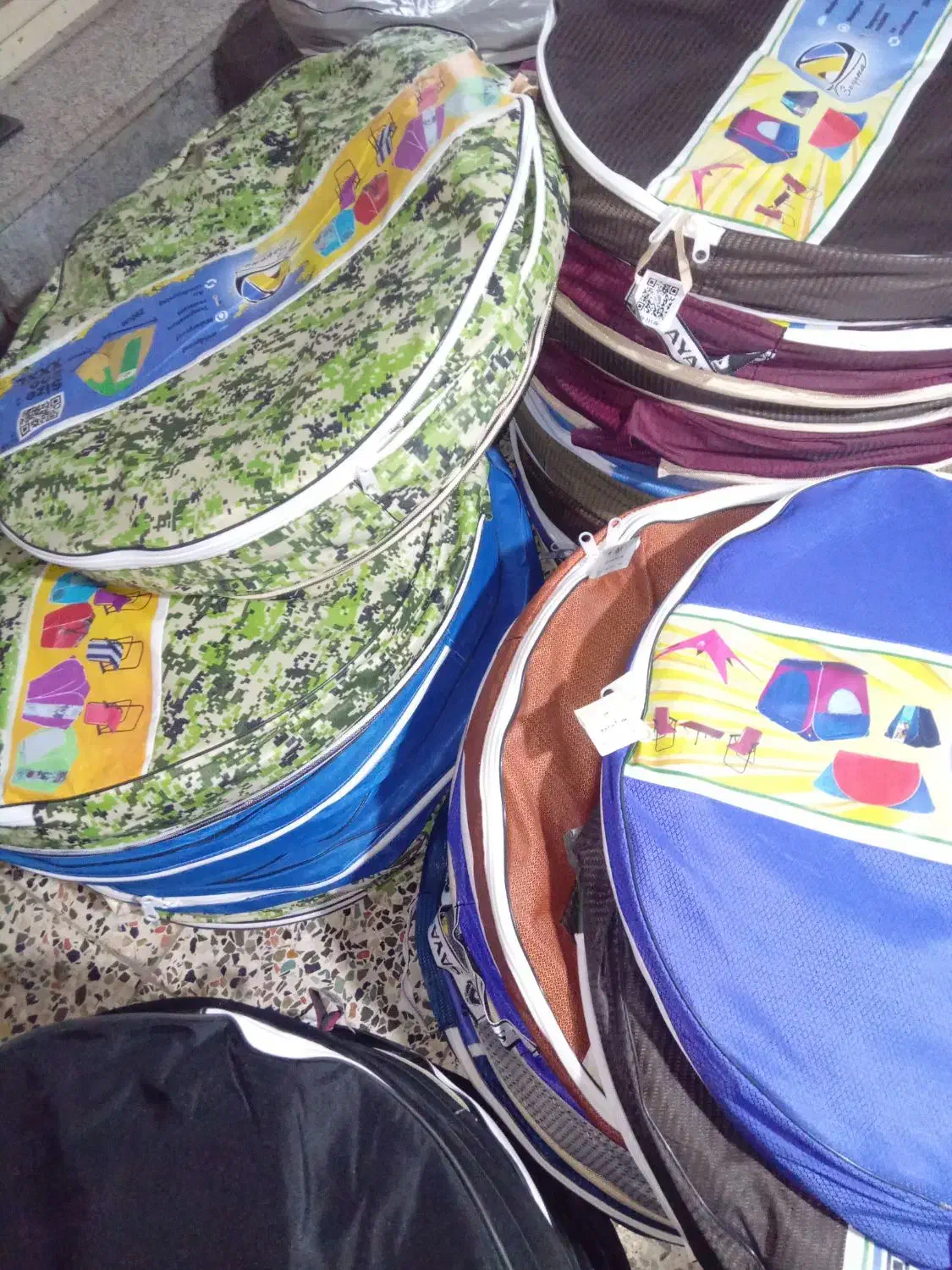 انواع چادر بزرگسال وبچه گانه|کوهنوردی و کمپینگ|ایذه, |دیوار