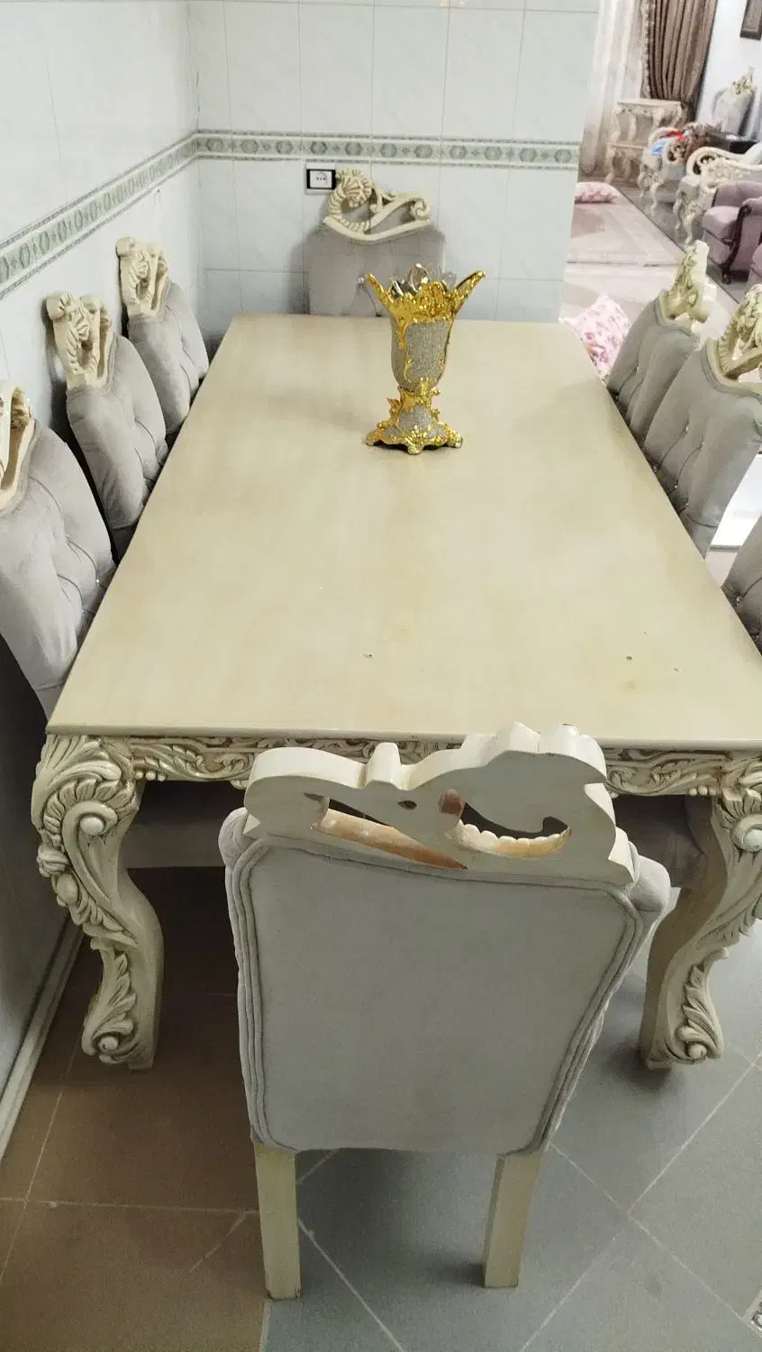 میز ناهار ناهار خوری خوری درجه یک|میز و صندلی غذاخوری|الیگودرز, |دیوار