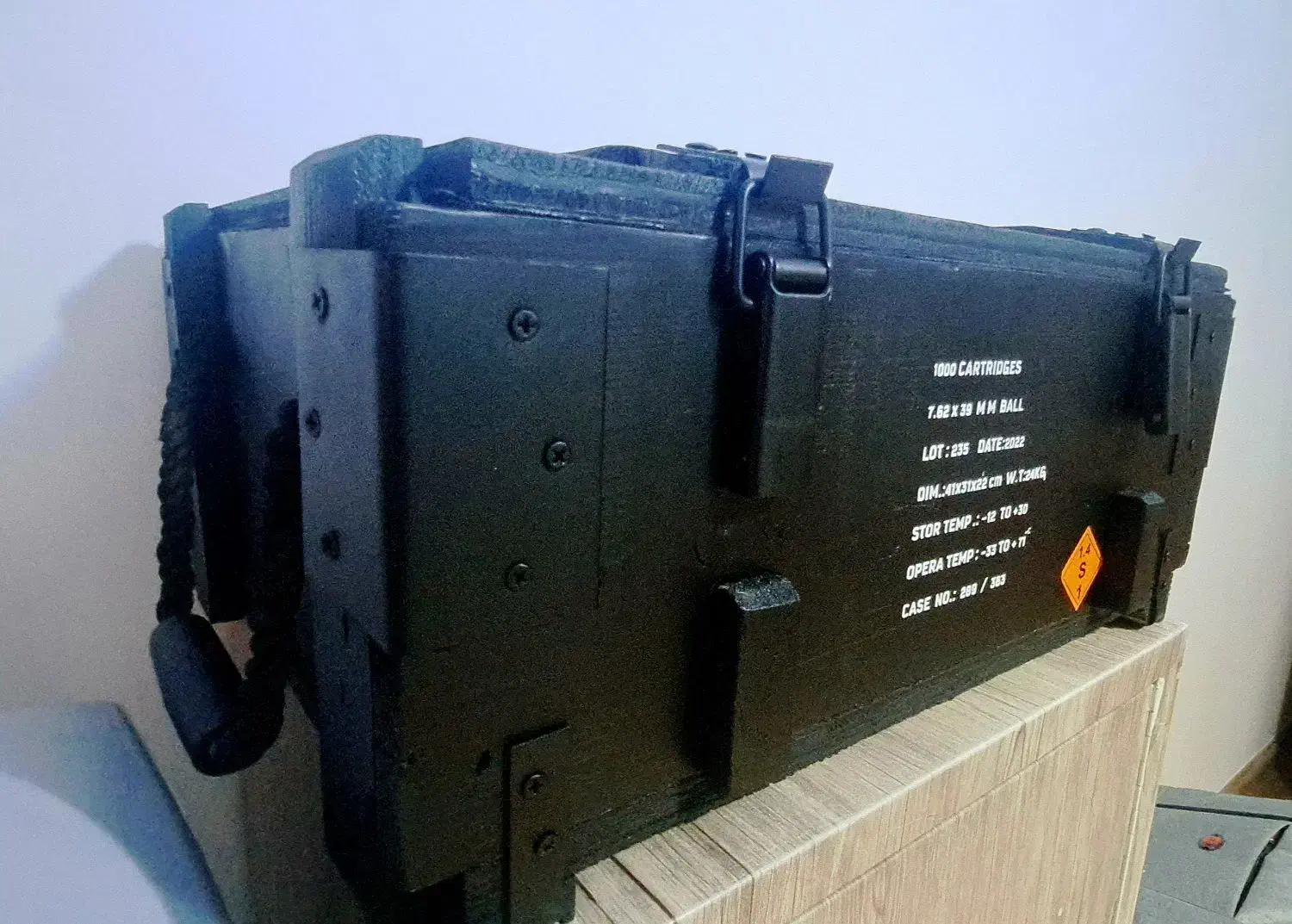 جعبه مهمات، جعبه چوبی|صنایع دستی و سایر لوازم تزئینی|تهران, سازمان آب|دیوار