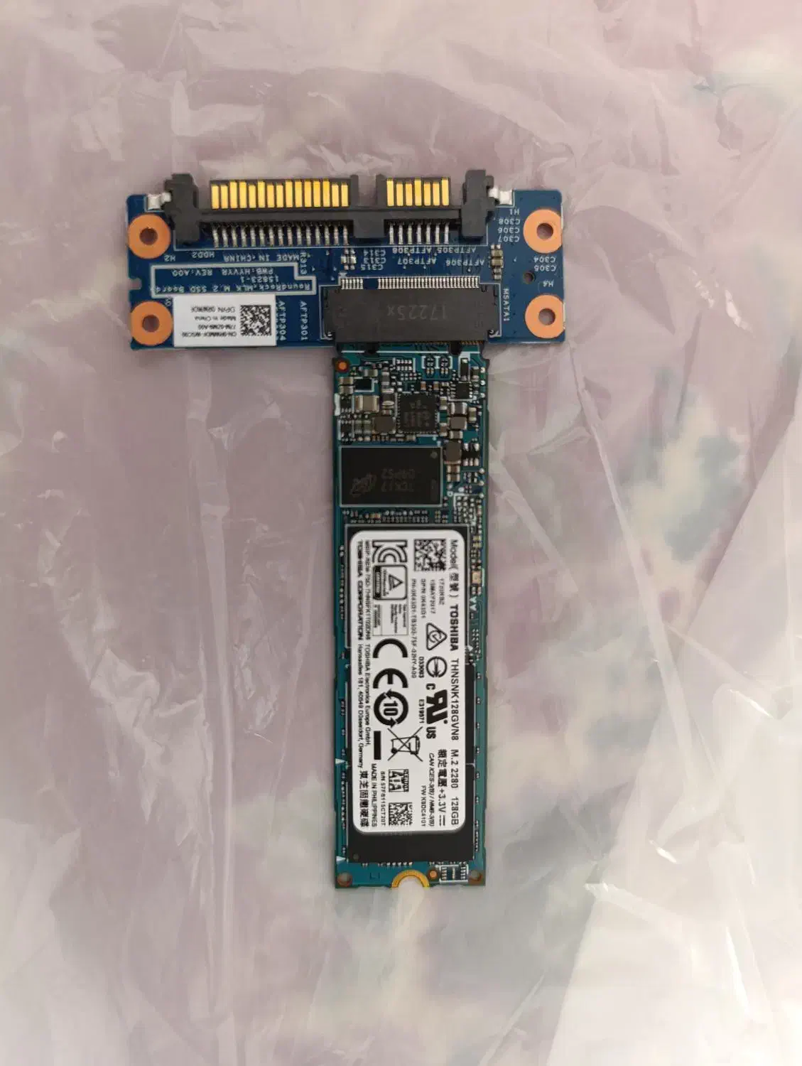 هارد ssd M.2 128GB سلامت ۸۹ درصد برند توشیبا|قطعات و لوازم جانبی رایانه|قم, خاکفرج|دیوار