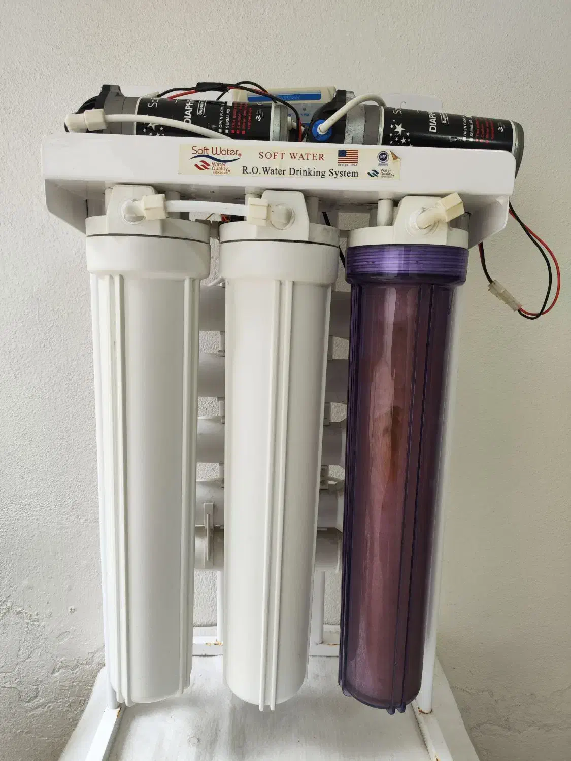 دستگاه تصفیه آب نیمه صنعتی (سافت واتر ) در حد نو|آبسردکن و تصفیه آب|لاهیجان, کوی خزر|دیوار