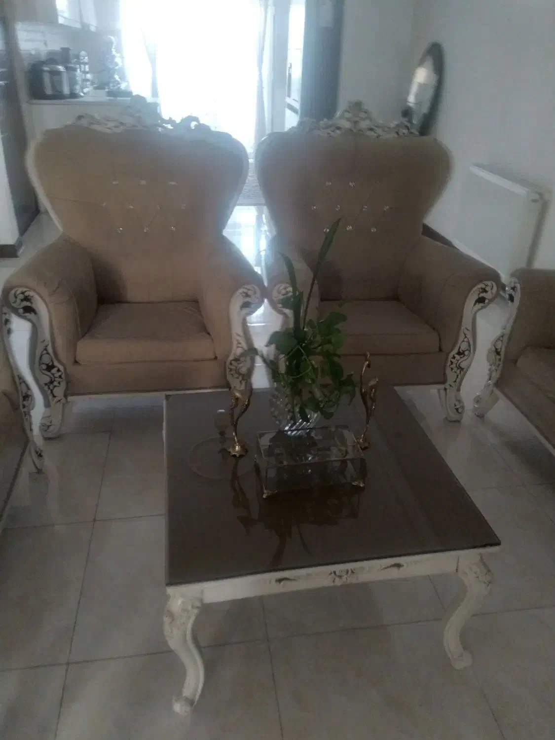 مبلمان راحتی 7نفره مخصوص باغ ویلا|مبلمان خانگی و میز عسلی|تهران, والفجر (افسریه)|دیوار