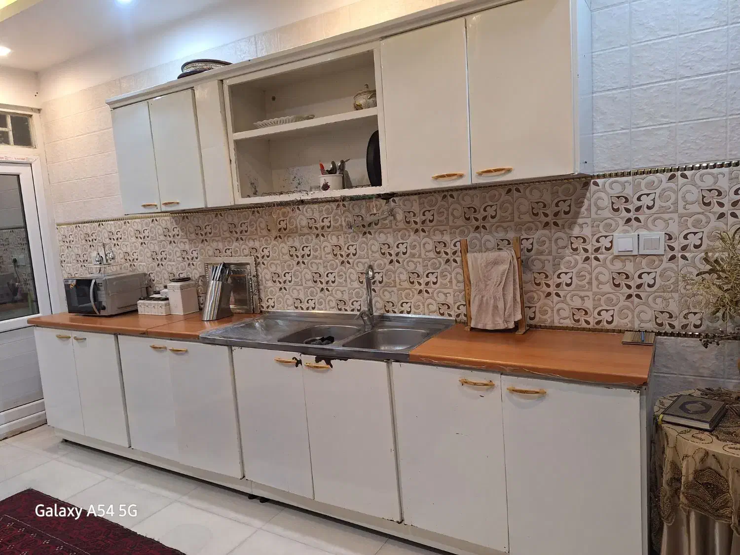 کابینت فلزی  پوسیدگی جزعی باسینک سبد بدون شیر اب|مصالح و تجهیزات ساختمان|تایباد, |دیوار