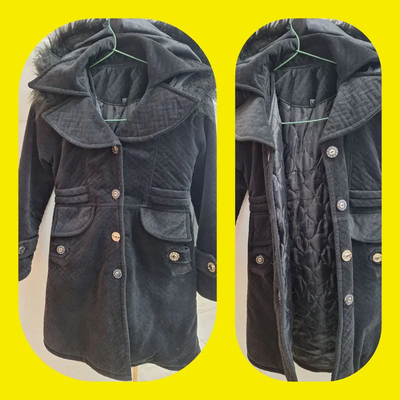 دو عدد پالتو|لباس|طبس, |دیوار