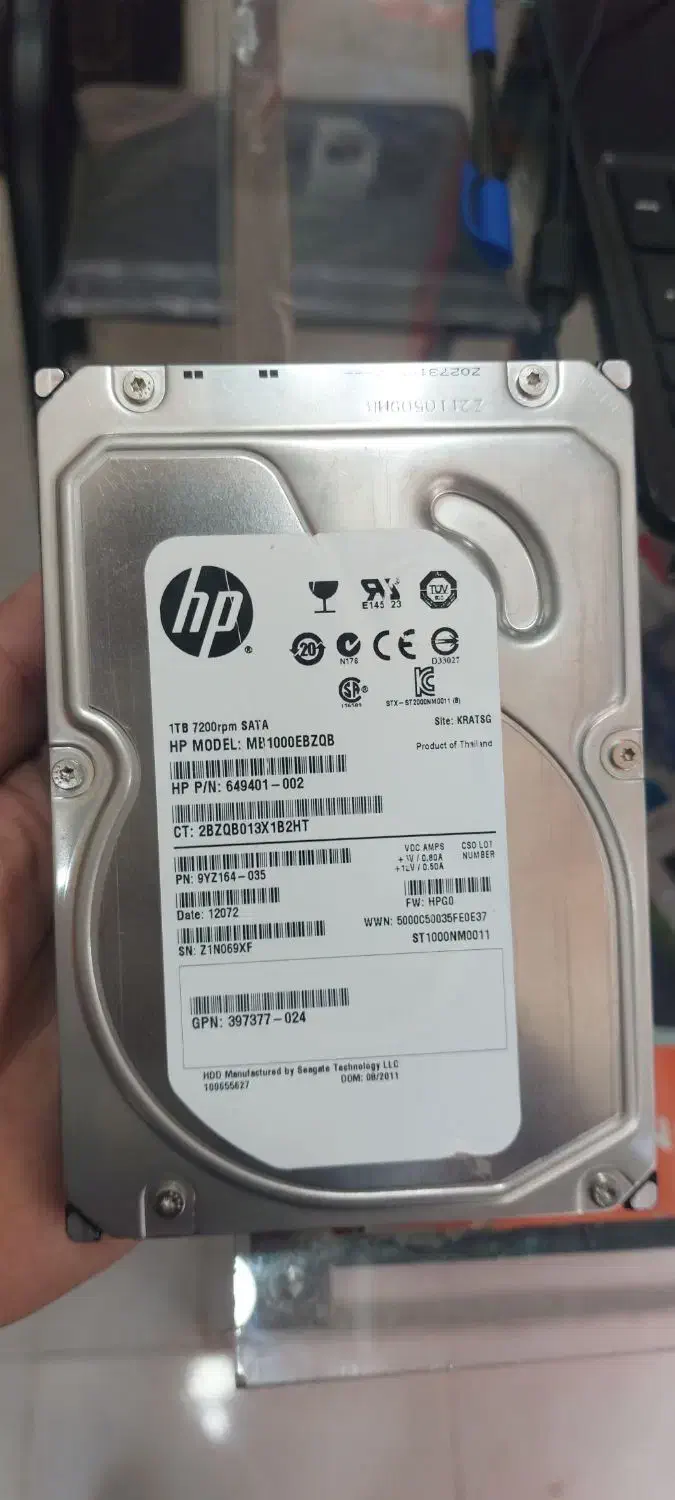 هارد ۱ ترا صفر و ۲ترا|قطعات و لوازم جانبی رایانه|بوشهر, |دیوار