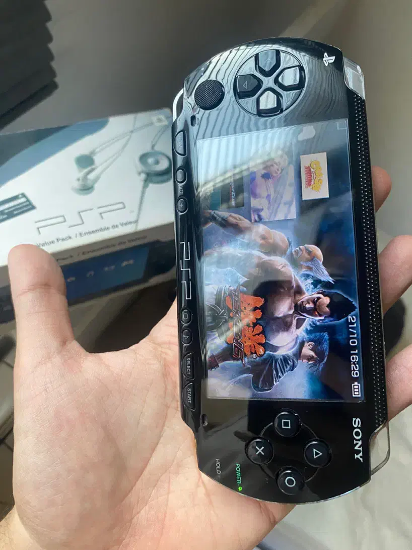 پی اس پی PSP1000 کلکسیونی با تمام لوازم +فیلم تست|کنسول، بازی ویدئویی و آنلاین|رشت, گلسار|دیوار