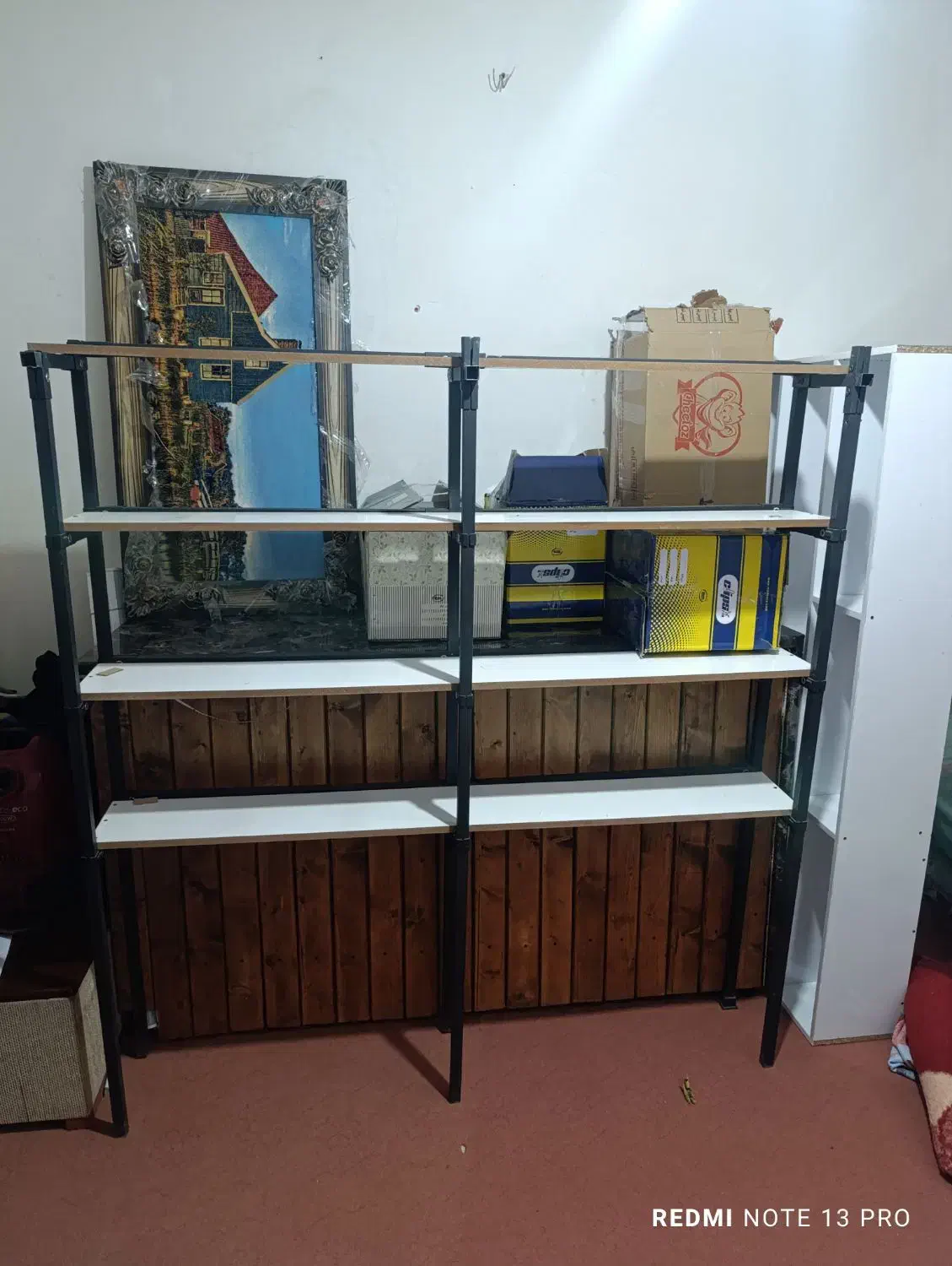 فروش استند وقفسه و میز پیشخوان اماده|فروشگاه و مغازه|محمدیه-قزوین, |دیوار