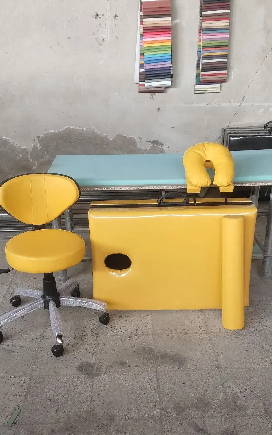 تخت چمدانی پرتابل ماساژ مژه فشیال معاینه|آرایشی، بهداشتی، درمانی|صدرا-فارس, فاز ۱|دیوار