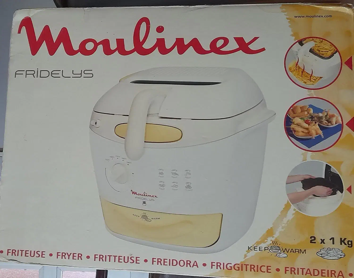 سرخ کن Moulinex|اجاق گاز و لوازم برقی پخت‌وپز|بندر انزلی, انقلاب|دیوار