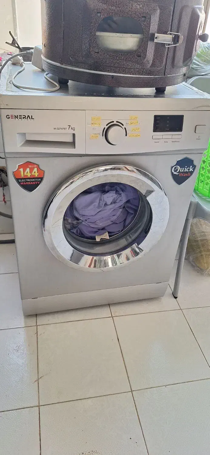 لباس شویی ۷ کیلو سالم|ماشین لباسشویی و خشککن لباس|گنبد کاووس, |دیوار