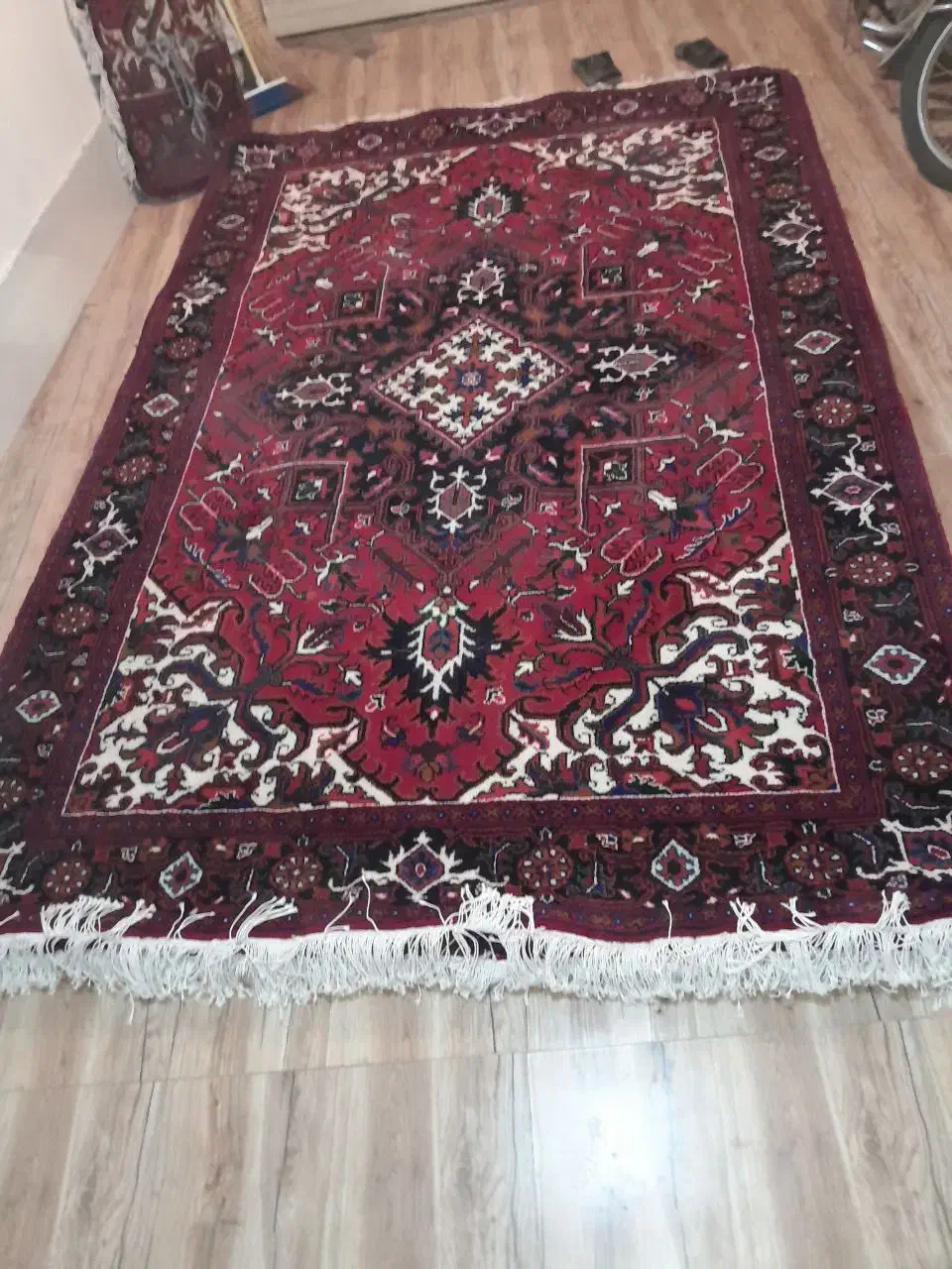 فرش دستباف شربیان یک جفت هر کدام ۶ متری|فرش|کهریزک, |دیوار