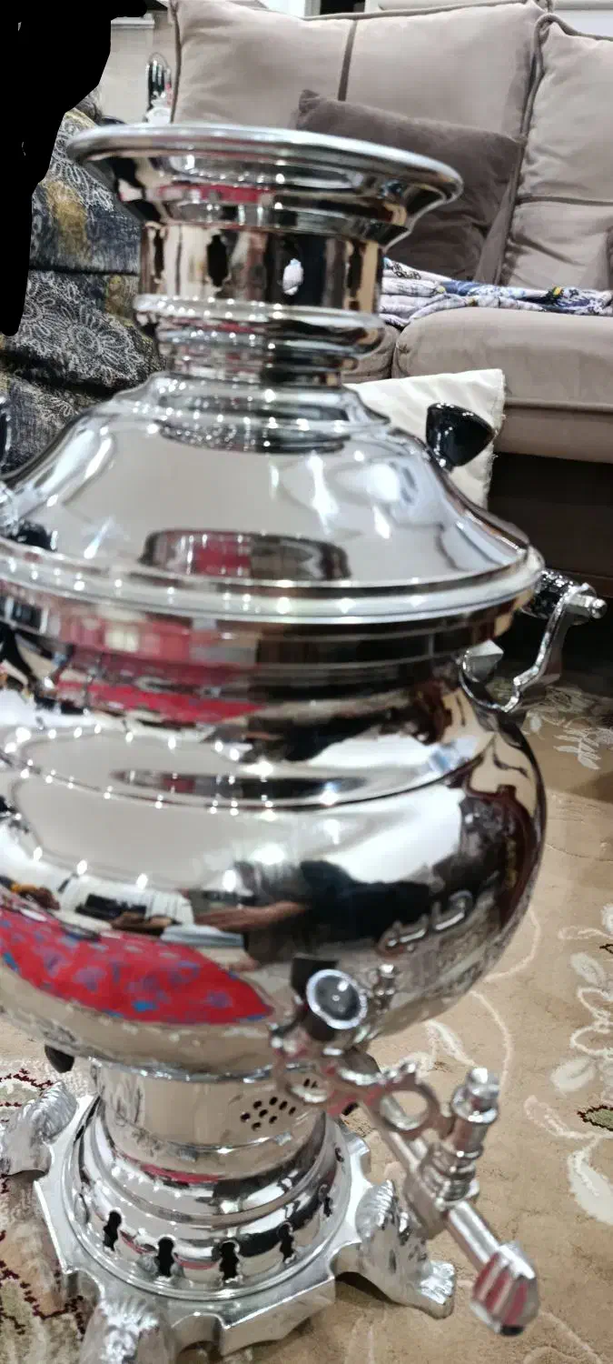 سماور نو بدون خط وخش|سماور، چایساز، قهوهساز|سبزوار, هویزه|دیوار